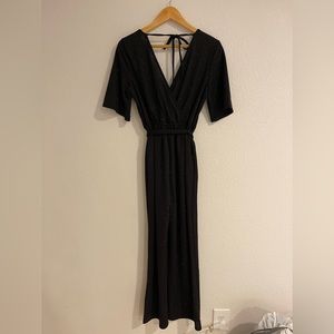 Sparkly black jumpsuit. Size small
